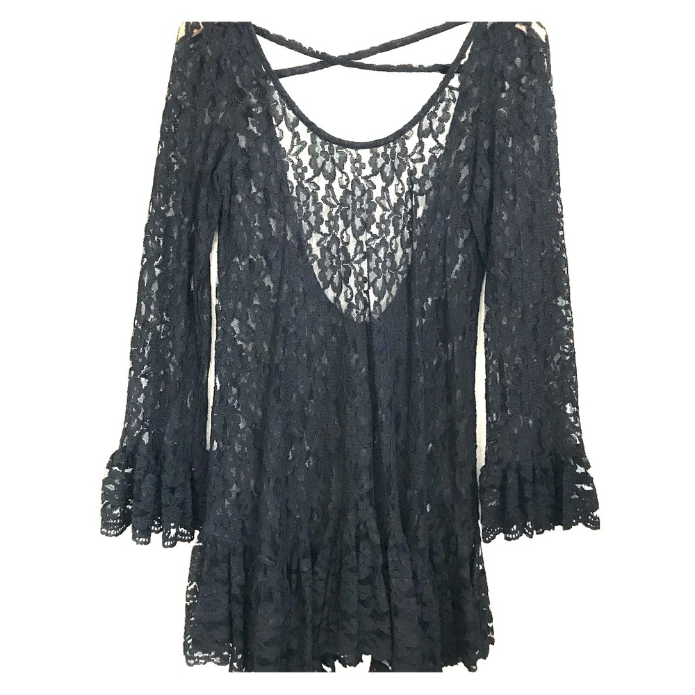 Vintage Boho Lace Overlay